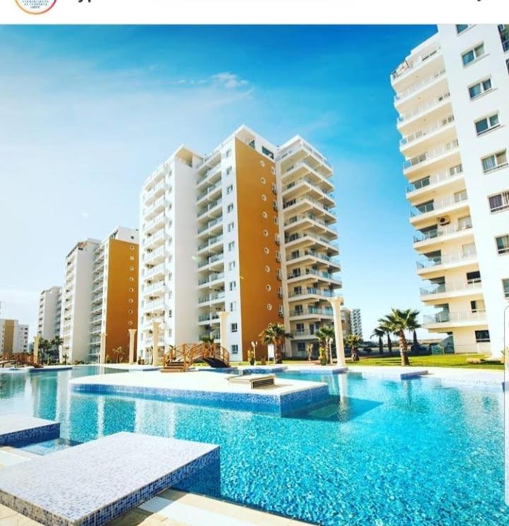 Sea&Mountains View Studio Royal Life Residence, Trikomo, Long Beach, Northern C y p r u s Exterior foto