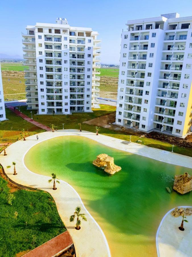 Sea&Mountains View Studio Royal Life Residence, Trikomo, Long Beach, Northern C y p r u s Exterior foto
